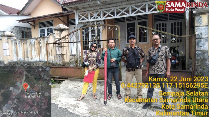 Giat Kamis 22 Juni 2023, Bidang Tanah dan Bangunan di wilayah Perum Kayu Manis RT 09 dihadiri Kasi Tapem dan Staf, Pembukaan Pelatihan Kepemimpinan Pengawas (PKP XIV) dilingkungan pemerintah kota Samarinda di hadiri Sekretaris Lurah.
