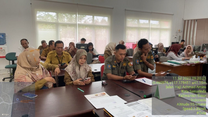 Giat Selasa, 12 Juli 2023 Menghadiri Rapat Koordinasi Menindaklanjuti Hasil Sosialisasi Penyampaian SPPDT-PBB tahun 2023 dan Kegiatan Pemuktahiran PBB-P2 di wilayah Kecamatan Samarinda Utara dan Kecamatan Sungai Pinang
