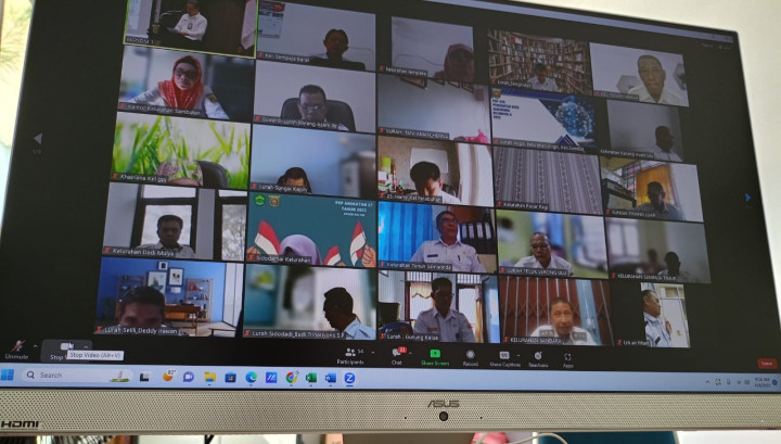 Rabu 09 Agustus 2023, Menghadiri Rapat Sosialisasi Pengelolaan Lingkungan Hidup & Mengikuti Zoom Meeting Rapat Koordinasi tentang Pencegahan Pelanggaran Netralitas ASN pada Pemilu dan Pemilihan Kepala Daerah Serentak tahun 2024
