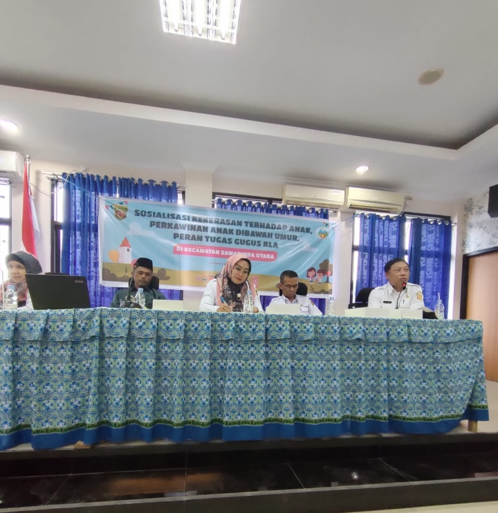 Giat, Rabu 23 Agustus 2023 1. Menghadiri Rapat Sosialisasi Kekerasan terhadap Anak Forum sebagai Pelapor dan Terlapor dan Penyuluhan Narkoba di aula kantor kecamatan Samarinda Utara