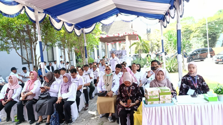 Menghadiri Undangan Hari Ulang Tahun Perusahaan Umum Daerah Varia Niaga Samarinda yang Ke 39 Tahun & dibersamai dengan Launching Produk Beras Bebaya Kantor Utama Perumda Varia Niaga Samarinda