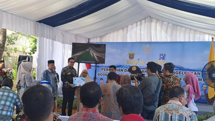 Giat Kamis, 30 November 2023, Menghadiri Acara Peresmian dan Serah Terima Pengelolaan Booster Perumahan Bumi Alam Indah (Korem) di Perumahan Bumi Alam Indah (Korem) Jl. Purworejo, Lempake dihadiri oleh Lurah.