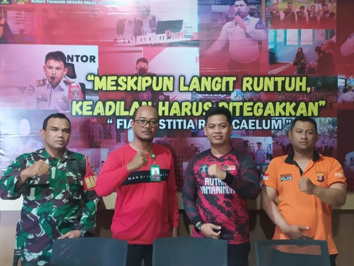 Giat Jum'at, 30 November 2023, Melakukan Koordinasi ke Rutan Sempaja terkait Data PAM TPS Pemilu 2024 bersama Staff, Babinsa dan Bhabinkamtibmas