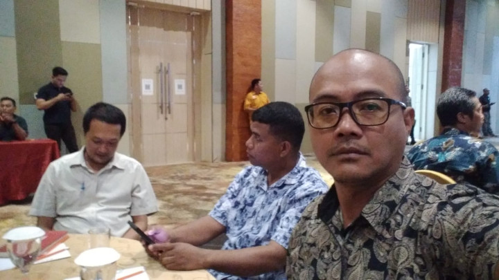 Giat, Sabtu 09 Desember 2023 Menghadiri Rapat Sosialisasi pengawasan kampanye "Deklarasi kampanye damai, pemilu jujur adil dan berintegritas" di hotel Harris Samarinda dihadiri oleh Kasi Tapem.