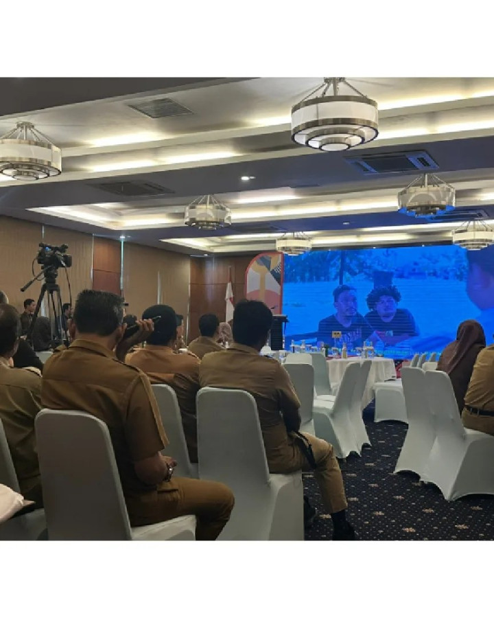 Giat Selasa, 12 Desember 2023, Menghadiri Launching Layanan Permohonan Langsung (PLM), Penandatanganan Perjajian Kerjasama & Sosialisasi Gerakan Masyarakat Pemasangan Tenda Batas (GEMAPATAS) untuk Pendaftaran Tanah Sistematis Lengkap (PTSL) Tahun.