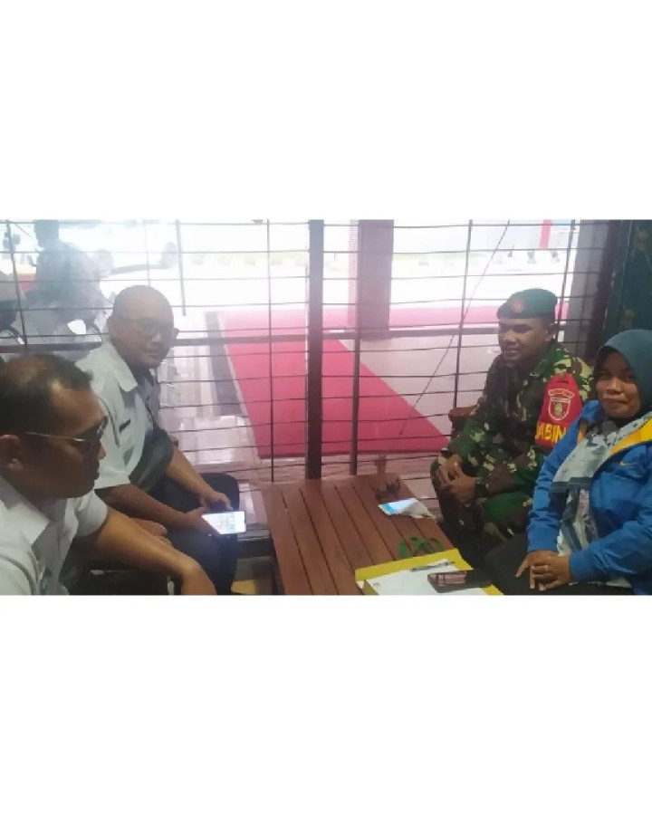 Giat Rabu, 13 Desember 2023, ke Rutan Sempaja perihal Koordinasi Pendaftaran Calon KPPS Khusus Rutan Sempaja bersama Kasi Pemtrantib, Ketua KPS Kelurahan Sempaja Barat, dan BABINSA .