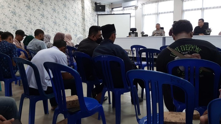 Giat, Senin 08 April 2024 Rapat pemantapan pelaksanaan MTQ ke - 46 di Aula kantor kecamatan Samarinda Utara di hadiri Kasi Kesra.