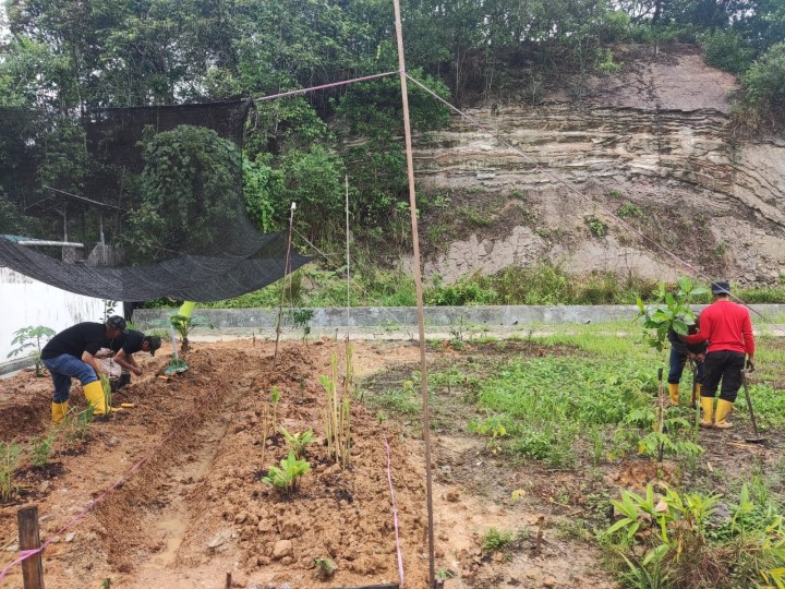 Giat, Minggu 12 Mei 2024 Gotong royong kebersihan lingkungan di wilayah RT se-kel. sempaja barat di perum Pinang Mas RT 06, Jl KH Wahid Hasyim GG unggul RT 10, jl kh Wahid Hasyim RT 12 lanjut tanam toga di kantor kelurahan sempaja barat.