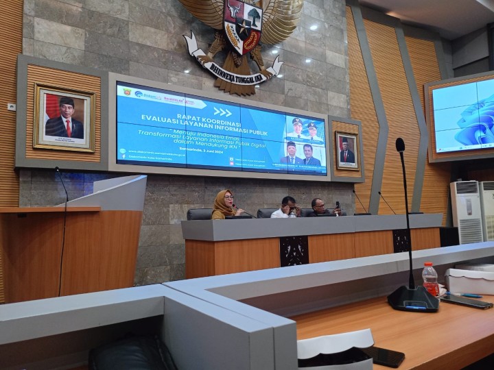 Giat, Senin 03 Juni 2024, Melaksanakan apel Senin pagi di kelurahan sempaja barat di pimpin oleh Seklur & Menghadiri Rapat koordinasi Evaluasi Layanan Informasi Publik "Menuju Indonesia Emas Transformasi Layanan Informasi Publik Digital dalam mendukung IKN" di Ruang Mangkupalas balaikota Lt 2 dihadiri Seklur.
