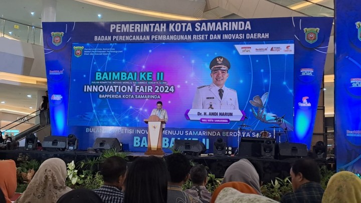Giat, Sabtu 08 Juni 2024 Menghadiri Baimbai Innovation Fair Tahun 2024 (Bulan Kompetisi Inovasi menuju Samarinda Berdaya Saing) di Atrium Bigmall Samarinda dihadiri Lurah.