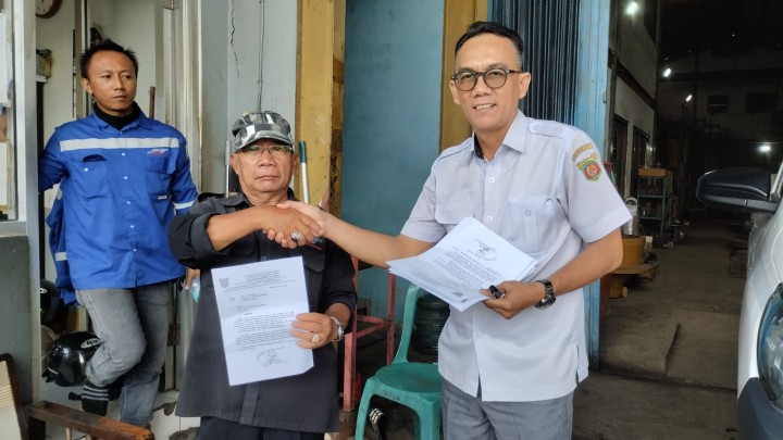 Giat, Rabu 26 Juni 2024,  himbauan pada pelaku usaha UMKM agar tidak memperkerjakan anak-anak dibawah umur di hadiri oleh staf Ekbang.