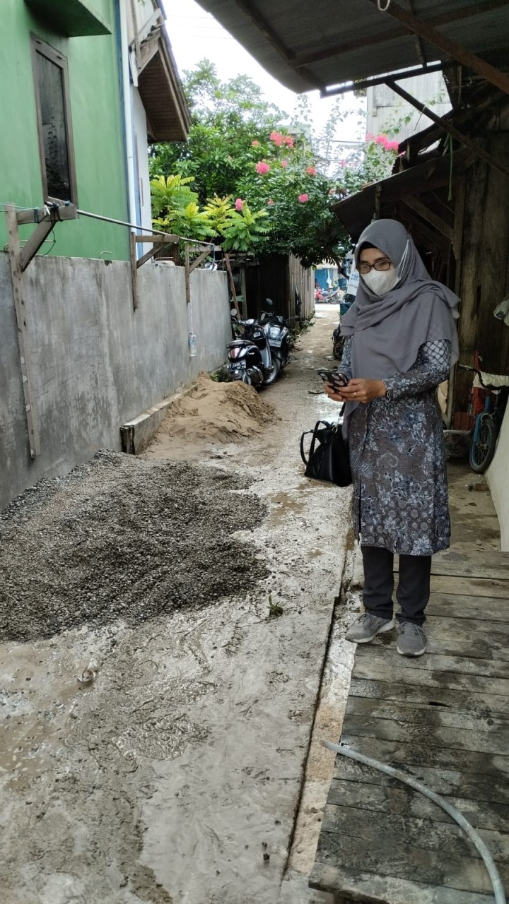 iat, Kamis 27 Juni 2024 Memonitoring pekerjaan Semenisasi pada kegiatan Probebaya bidang Sapras di wilayah RT 11 Kelurahan Sempaja Barat Kecamatan Samarinda Utara dihadiri Kasi Ekbang beserta staf.