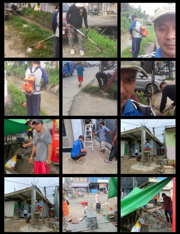 Giat Minggu, 8 September 2024 Gotong Royong Kebersihan Lingkungan dan Drainase di RT. 04, 06, 07, dan RT. 12 Kelurahan Sempaja Barat. & Monitoring Kegiatan Probebaya Bidang Sapras di Gg. Kalem RT. 07 Kelurahan Sempaja Barat.