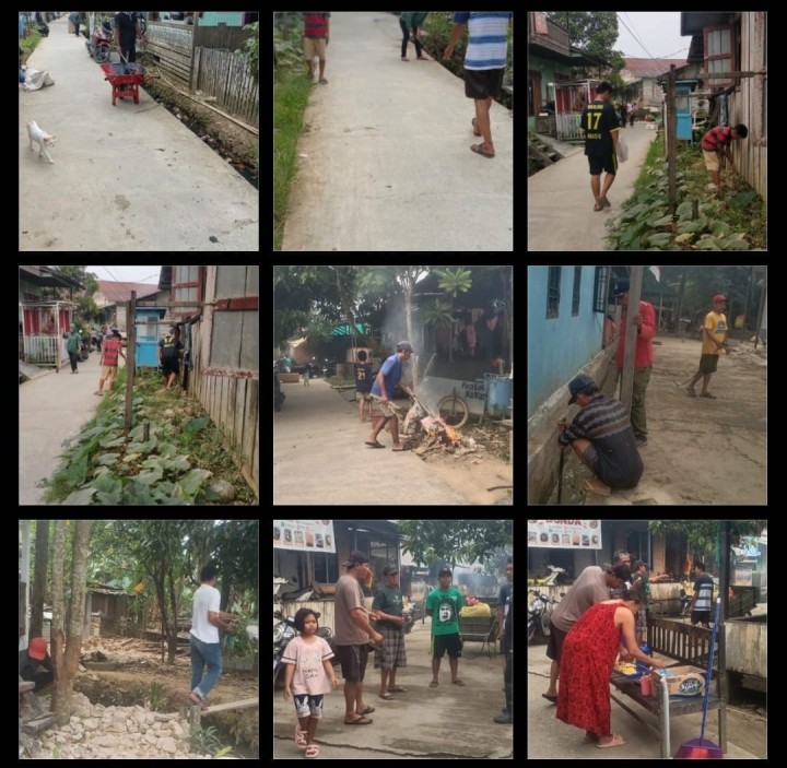 Giat Minggu, 22 September 2024 Gotong Royong Kebersihan Lingkungan dan Drainase di RT 05 dan RT 07 Kelurahan Sempaja Barat.