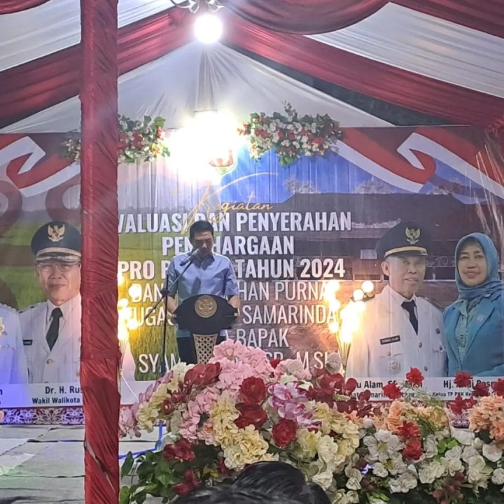 Giat malam, Minggu 22 September 2024 Menghadiri Perpisahan Purna Tugas Camat Samarinda Utara dan Pelaksanaan Evaluasi Kegiatan Probebaya di kantor Kecamatan Samarinda Utara dihadiri Lurah.