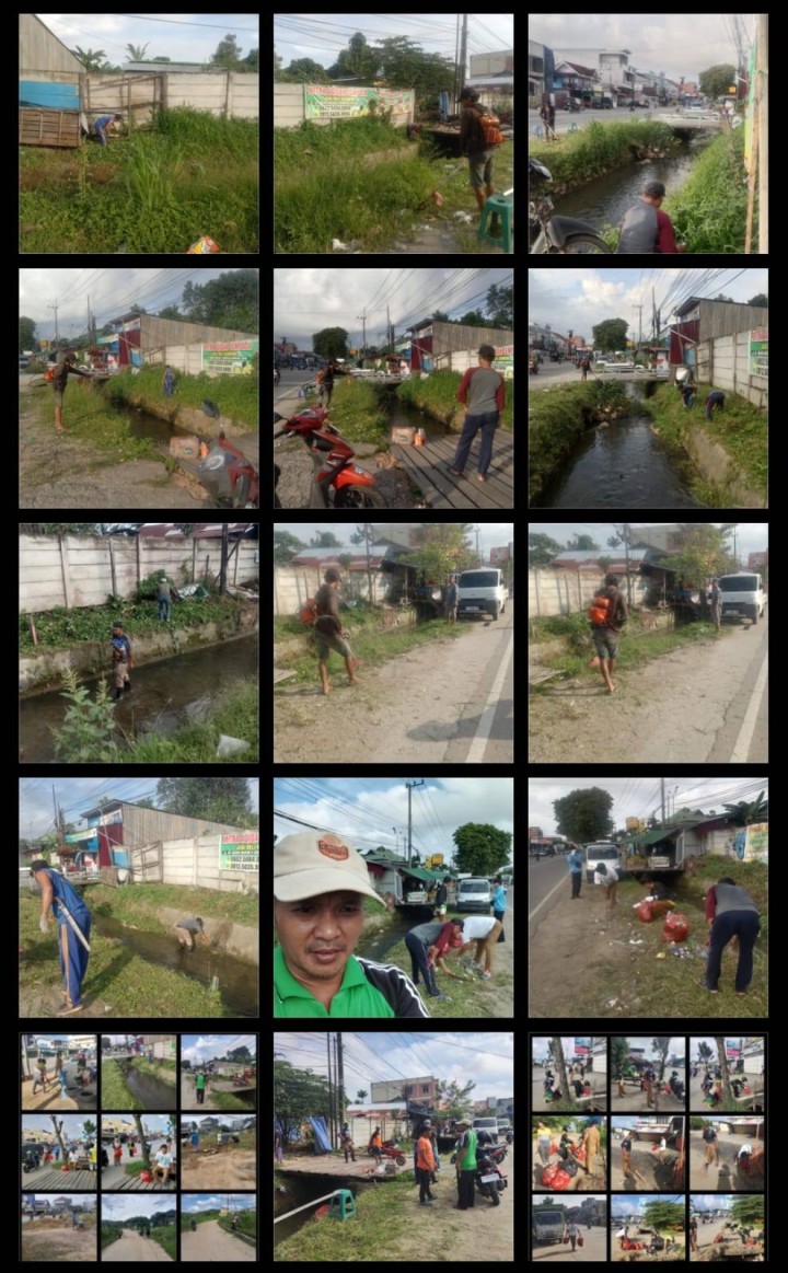 GIAT KELURAHAN SEMPAJA BARAT Minggu, 06 April 2025 Aksi Bersih Lingkungan Kantor Kelurahan Sempaja Barat setelah Cuti Bersama diikuti seluruh Staf Kelurahan, Senin, 07 April 2025 Gotong Royong Kebersihan Lingkungan di RT. 02 diikuti Plh. Lurah, Seluruh Kasi dan seluruh staf kelurahan & Selasa, 08 April 2025 Lanjut Aksi bersih-bersih sampah Jalan Poros Jl. A Wahab Syahranie & Jl. Wahid 2 diikuti Plh. Lurah, Seluruh Kasi dan seluruh staf kelurahan