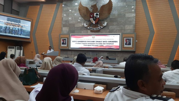Giat, Rabu 14 Mei 2025 Menghadiri Rapat Verifikasi Dokumen Kota Sehat 2025 "Forum Kecamatan Sehat dan Pokja Kelurahan Sehat Se-Kota Samarinda di Ruang Germas Dinas Kesehatan Kota Samarinda dihadiri Kasi Kesra, Menghadiri Pembukaan Lomba Kelurahan (EPKEL) Tingkat Kota Samarinda Kegiatan Pembinaan & Pengawasan Penyelenggaraan Administrasi Pemerintah Desa/Kelurahan Tahun 2025 di Aula Gedung Inspektorat Lt 2 dihadiri Lurah,  Menghadiri Rapat Koordinasi Pemusnahan Arsip Tahap II di Aula Dinas Perpustakaan & Arsip dihadiri sekretaris & Menghadiri Rapat Koordinasi Posyandu Tingkat Kota Samarinda (Evaluasi Capaian Kunjungan Posyandu dan Sosialisasi Penerapan Posyandu 6 SPM) di Ruang Rapat Mangkupelas Lt 2 dihadiri Kasi Kesra.