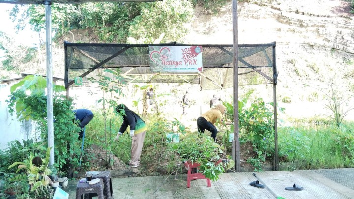 Giat, Jum'at 13 Juni 2025  Melakukan kerja bakti dan Tanaman toga dilingkungan kantor kelurahan sempaja barat oleh seluruh staf.