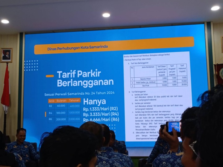 Giat, Selasa 17 Juni 2025 Menghadiri Rapat Sosialisasi Pengelolaan Persampahan Tingkat RT Se-Kota Samarinda di Kantor Kelurahan Sempaja Selatan dihadiri Kasi Ekbang &  Menghadiri Rapat Sosialisasi Parkir Berlangganan di wilayah Kota Samarinda di ruang rapat Lt 2 PKK Kota Samarinda dihadiri Sekretaris.