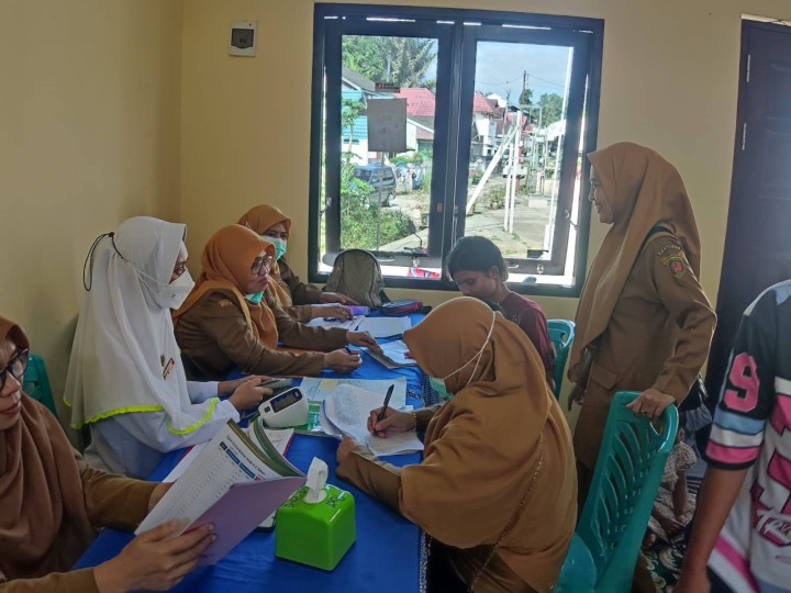 Giat, Senin 21 Juli 2025, Melaksanakan apel Senin pagi di kelurahan sempaja barat dipimpin oleh Kasi Tapem & Monitoring kegiatan Rutin Posyandu Bintang (Balita) di Perumahan Kayu Manis dihadiri Kasi Kesra.