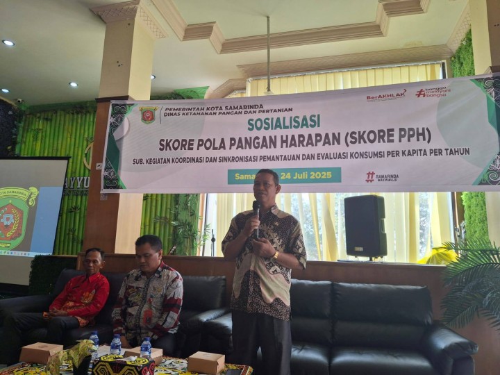 Giat, Kamis 24 Juli 2025 Menghadiri Sosialisasi Skorer Pola Pangan Harapan di Kecamatan di Hayyu Coffe & Bakery dihadiri Kasi Ekbang.