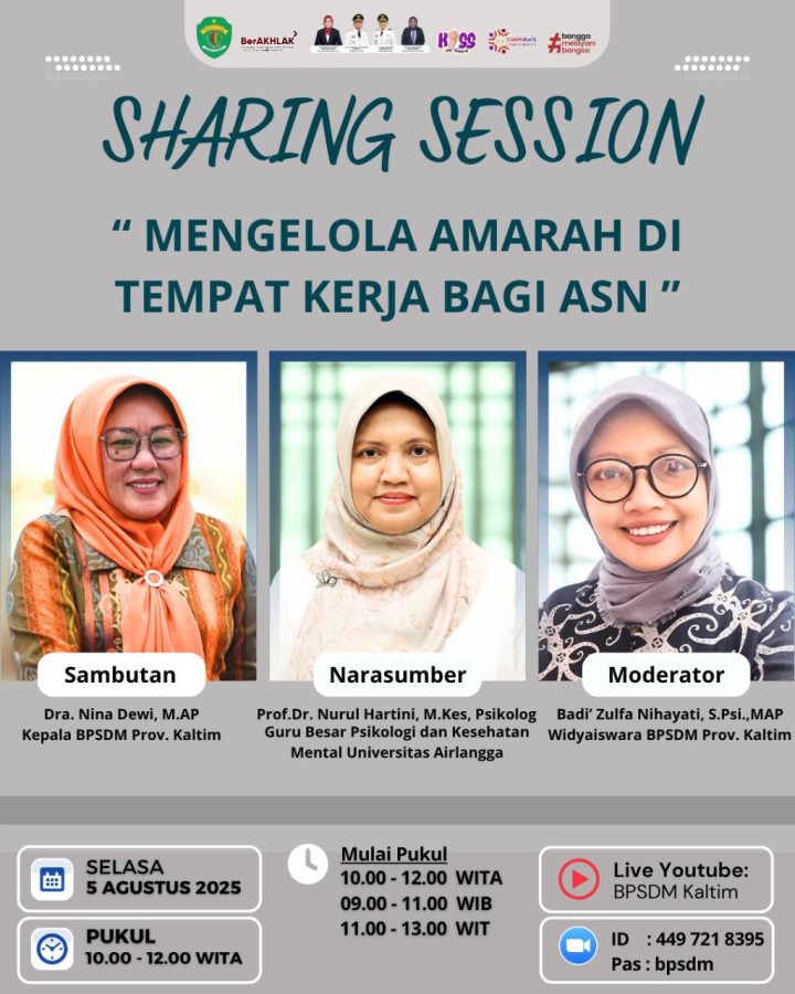 Giat siang, Selasa 05 Agustus 2025, Mengikuti Zoom Meeting dengan Tema "Mengelola Amarah di Tempat Kerja Bagi ASN di ikuti oleh Lurah & Mengadakan Rapat Panitia Lomba HUT RI ke 80 kepada seluruh Kasi Kelurahan untuk persiapan lomba yang akan di laksanakan oleh kantor kelurahan sempaja barat dipimpin oleh Seklur.