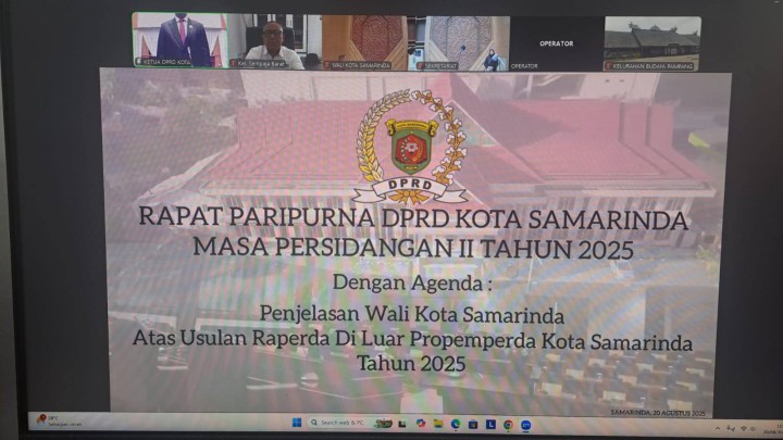 Giat, Rabu 20 Agustus 2025 ‎Kedatangan Dosen untuk menjemput Mahasiswa KKN UINSI yang telah menyelesaikan KKN di Kelurahan Sempaja Barat dihadiri Kasi Kesra, Peninjauan lokasi tanah di AW Syahrani 4 Blok L RT 01 dihadiri Staf Tapem, Babinsa dan Ketua RT 01, Mengikuti Zoom Meeting Rapat Paripurna DPRD Kota Samarinda Masa Persidangan II Tahun 2025 dengan agenda: Penjelasan Wali Kota Samarinda atas Usulan Raperda di Luar Propemperda Kota Samarinda diikuti Seklur & Menghadiri Rapat Pengumuman Juara Lomba Kebersihan Lingkungan dan Lomba Menghias Lingkungan di Aula Kecamatan Samarinda Utara dihadiri Kasi Ekbang.