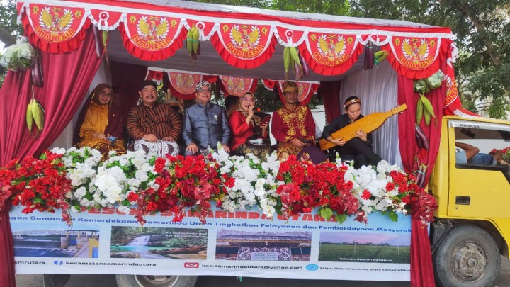Giat, Sabtu 23 Agustus 2025 ‎ ‎Mengikuti Pawai Pembangunan Kota Samarinda dalam rangka Kemerdekaan Republik Indonesia Hari Ulang Tahun ke-80 Kemerdekaan Republik Indonesia Tahun 2025 bersama PLT. Camat Samarinda Utara, Sekretaris Camat Samarinda Utara dan seluruh perwakilan Kelurahan se- Kecamatan Samarinda Utara perwakilan Kelurahan Sempaja Barat oleh Kasi Ekbang.