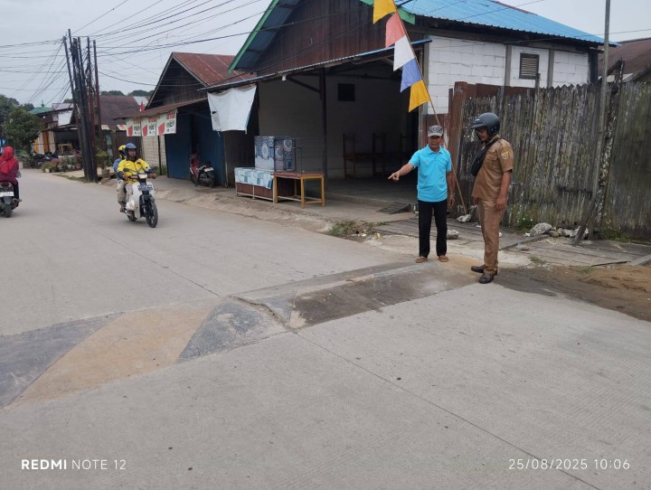 Giat, Senin 25 Agustus 2025 ‎Melaksanakan apel Senin pagi di kelurahan sempaja barat dipimpin oleh Lurah, Menghadiri Mediasi di rt 01 aw Syahrani An pak Adi tanah atas nama pak Erpandi dihadiri Kasi Tapem beserta staf & Menindak lanjuti laporan warga tentang polisi tidur Jl AW Syahrani 4 RT 02 dihadiri oleh Kasi Tapem beserta staf dan Ketua RT.