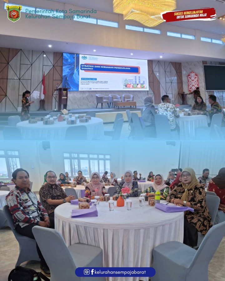 Giat, Kamis 27 November 2025  Menghadiri Rapat Focus Grup Discussion (FGD) " Pengurangan Sampah Berbasis Masyarakat" di Ballroom Arutala Lt 4 Bapperida Kota Samarinda dihadiri Kasi Ekbang.