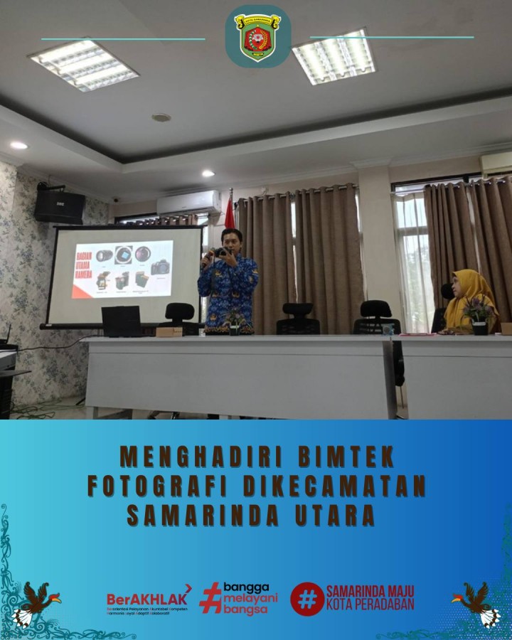Giat, Senin 01 Desember 2025 ‎ ‎1. Menghadiri Rapat Tim Koordinasi Penanggulangan Kemiskinan Kota Samarinda di Ballroom Arutala Lt 4 Bapperida Kota Samarinda dihadiri Lurah. ‎2. Menghadiri Rapat Koordinasi di Ruang UKS Kecamatan Samarinda Utara dihadiri Kasi Kesra. ‎3. Menghadiri Bimtek Workshop Fotografi: Optimalisasi Dokumentasi Kegiatan Kelurahan se-Kecamatan Samarinda Utara di Aula Kantor Kecamatan Samarinda Utara dihadiri Seklur dan Staf.