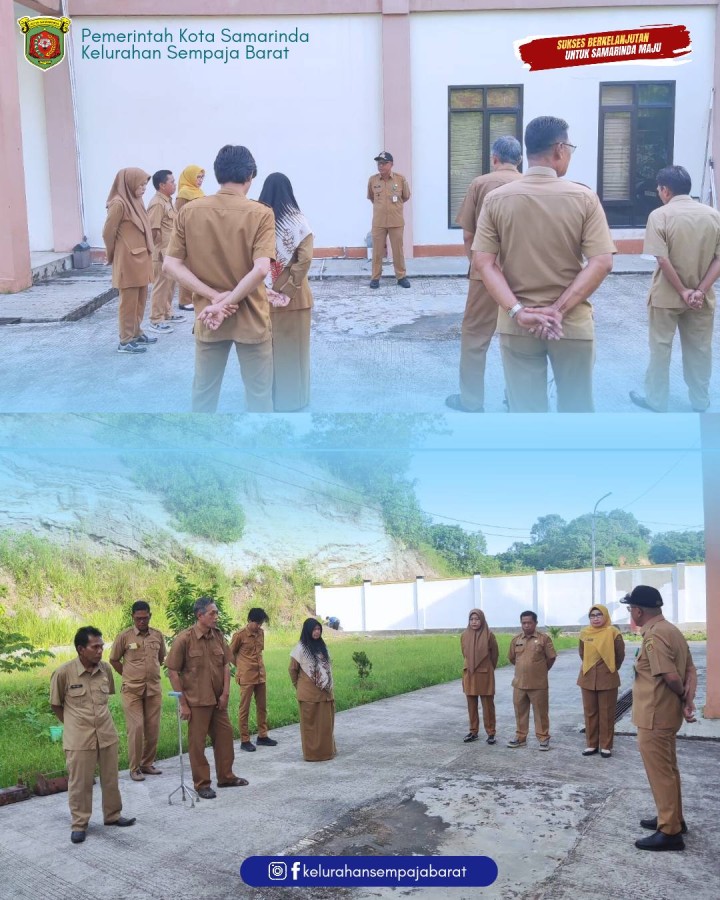 Giat, Senin 29 Desember 2025 ‎ ‎1. Melaksanakan apel Senin pagi di kelurahan sempaja barat dipimpin oleh Lurah. ‎‎2. Menghadiri Rapat Sosialisasi Integrasi BUMRT Tahun 2025 di ruang Arutalla Bapperida Kota Samarinda dihadiri Kasi Ekbang
