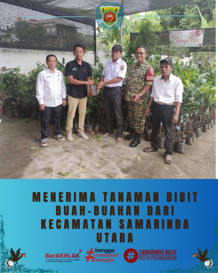 Giat, Rabu 31 Desember 2025 ‎ ‎1.Menghadiri Rapat Koordinasi Bankda di ruang UKS Kecamatan Samarinda Utara dihadiri Kasi Kesra. ‎2. Menerima Bibit Buah-buahan dari Kecamatan Samarinda Utara diterima oleh Sekretaris, Kasi Tapem, Staf Ekbang dan Babinsa
