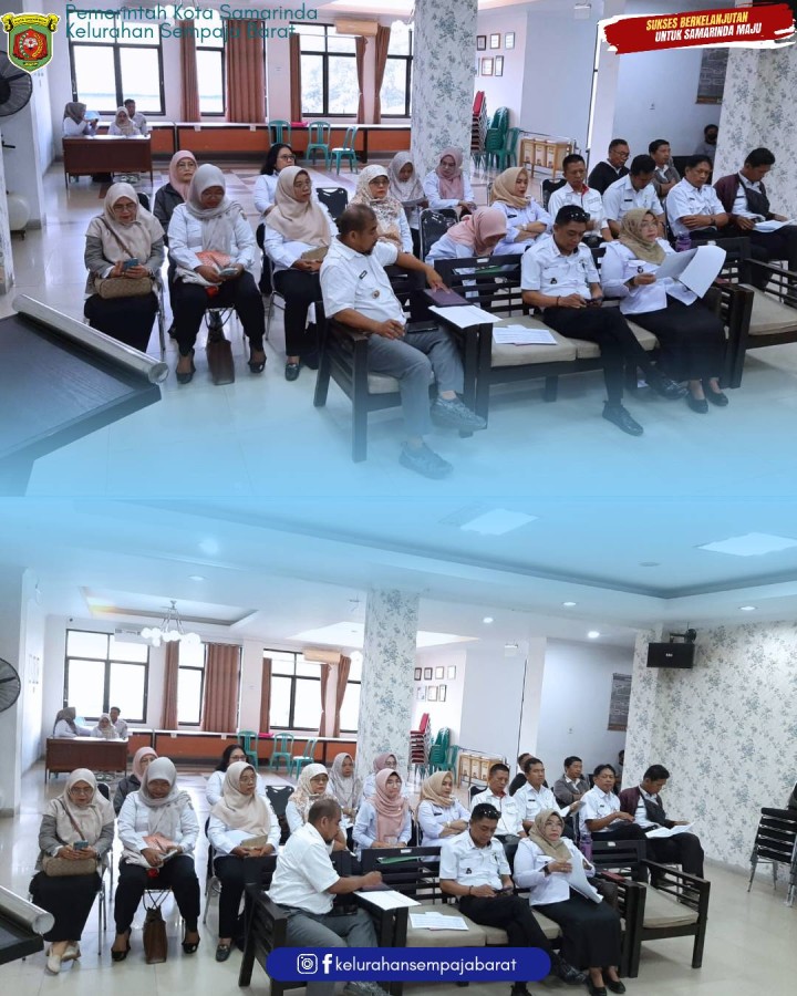Giat, Rabu 04 Februari 2026 Menghadiri Rapat PRA Musrenbang Tahun 2027 pada Kecamatan Samarinda Utara di Aula Kecamatan Samarinda Utara dihadiri oleh Sekretaris Lurah, Kasi Ekbang dan Kasi Kesra.