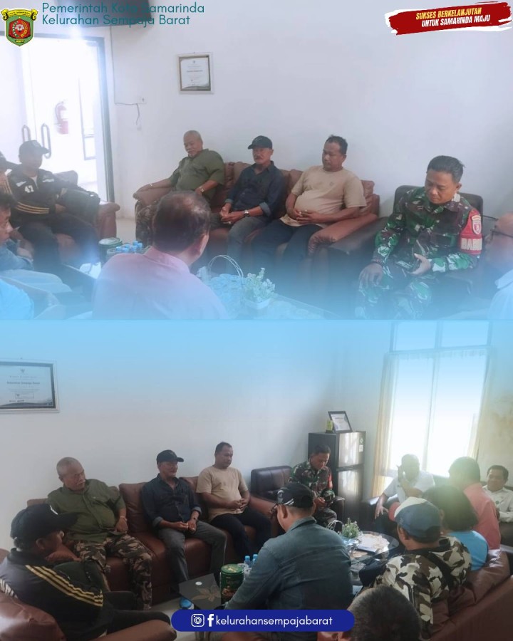 Giat, Rabu 04 Maret 2026 Melakukan mediasi permasalahan tanah dan sekaligus peninjauan Lokasi tanah di Jl Ring Road RT 12 kelurahan sempaja barat dihadiri Lurah, Kasi Tapem beserta staf, Babinsa dan Ketua RT.