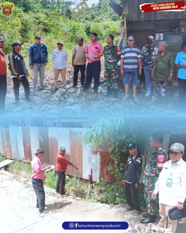 Giat, Rabu 04 Maret 2026 Melakukan mediasi permasalahan tanah dan sekaligus peninjauan Lokasi tanah di Jl Ring Road RT 12 kelurahan sempaja barat dihadiri Lurah, Kasi Tapem beserta staf, Babinsa dan Ketua RT.