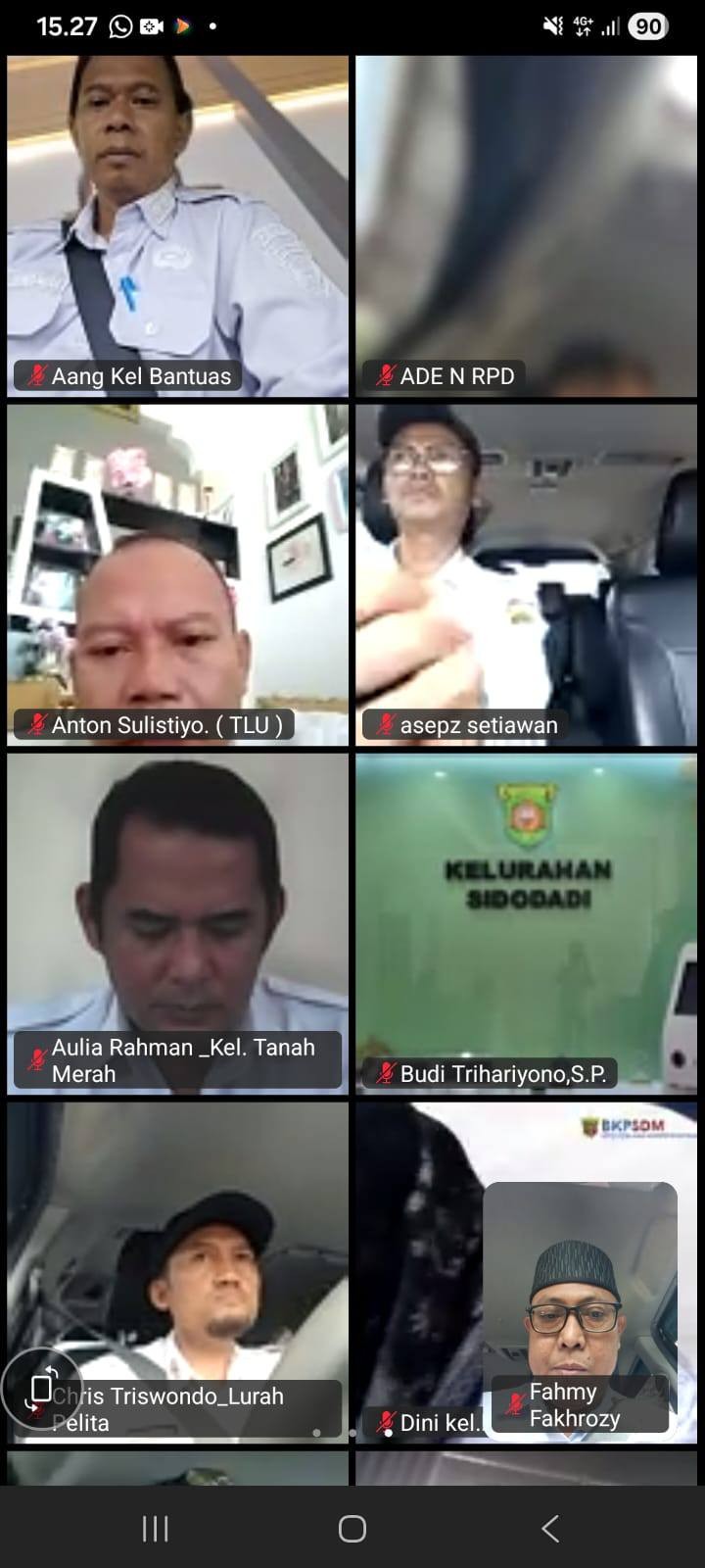 Giat, Rabu 11 Maret 2026 Menghadiri Rapat Penguatan dalam Rangka Pembinaan Desa Sadar HAM di Kantor Wilayah Kemenkumham Kalimantan Timur dihadiri Lurah dan Mengikuti Zoom Meeting Rapat Bakti Sosial Yayasan Dharma Bakti dalam Rangka Hari Raya Idul Tahun 2026 diikuti oleh Lurah.