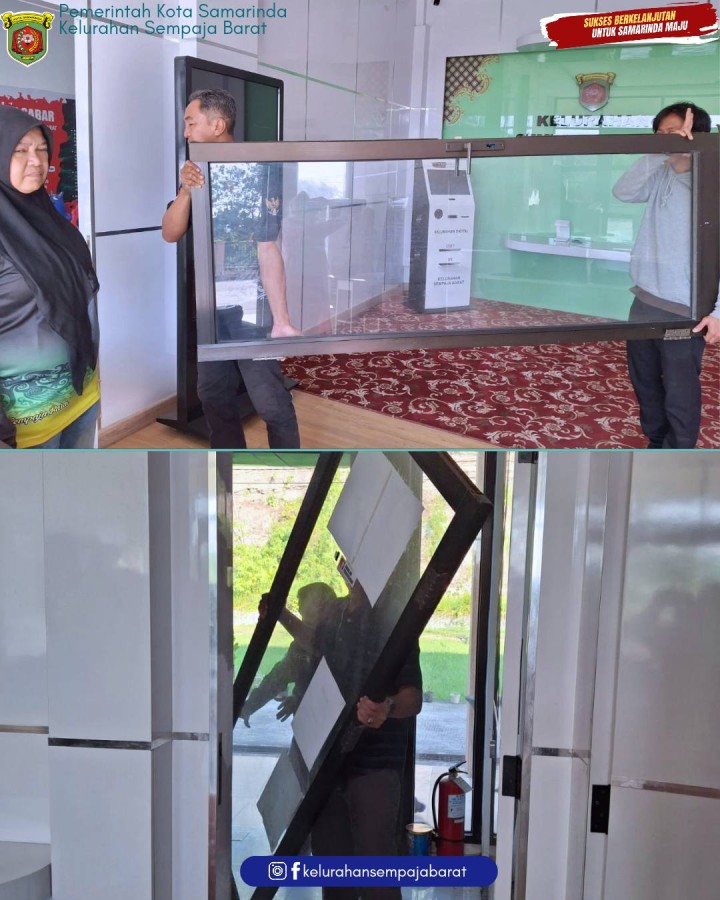 Giat, Jum'at 24 April 2026 Mari sukseskan Gerakan Indonesia Asri 🌱 Dimulai dari langkah kecil—menjaga kebersihan lingkungan Dalam Kantor Kelurahan Sempaja Barat🌿