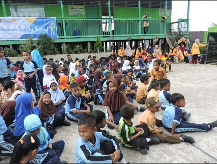 Sabtu Sehat di SDN 020 Sempaja Selatan