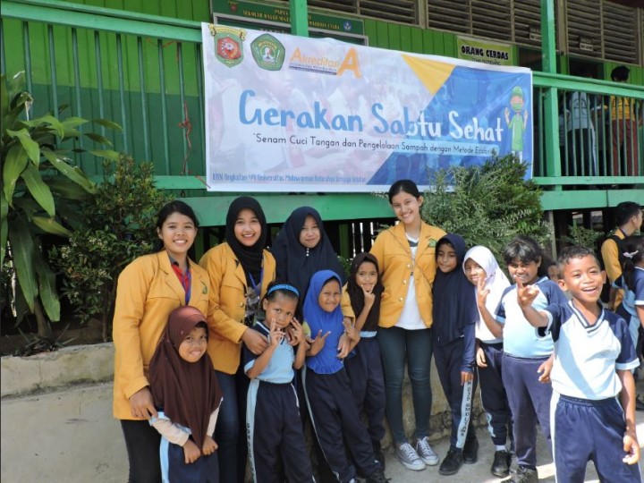 Sabtu Sehat di SDN 020 Sempaja Selatan