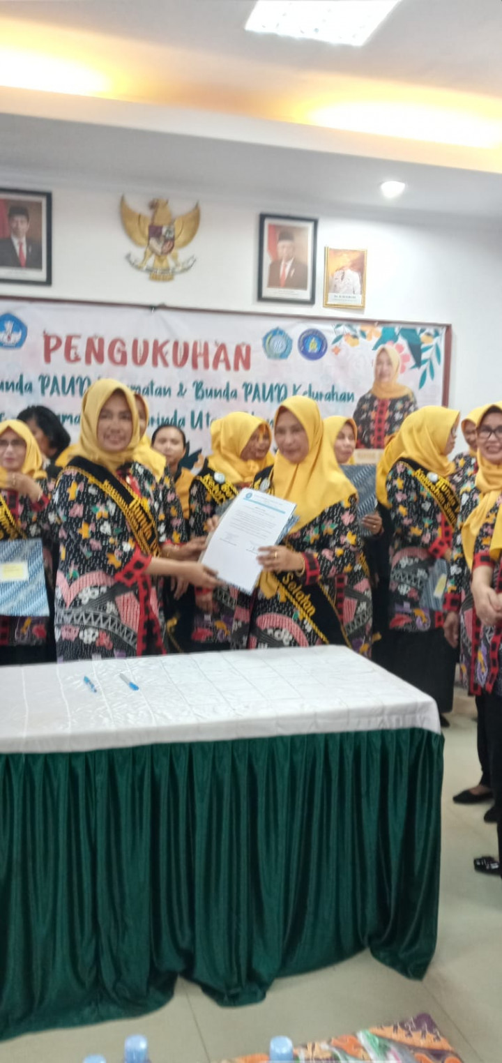 Pengukuhan Bunda PAUD Kelurahan Sempaja Selatan