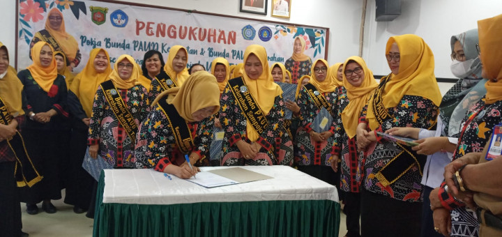 Pengukuhan Bunda PAUD Kelurahan Sempaja Selatan