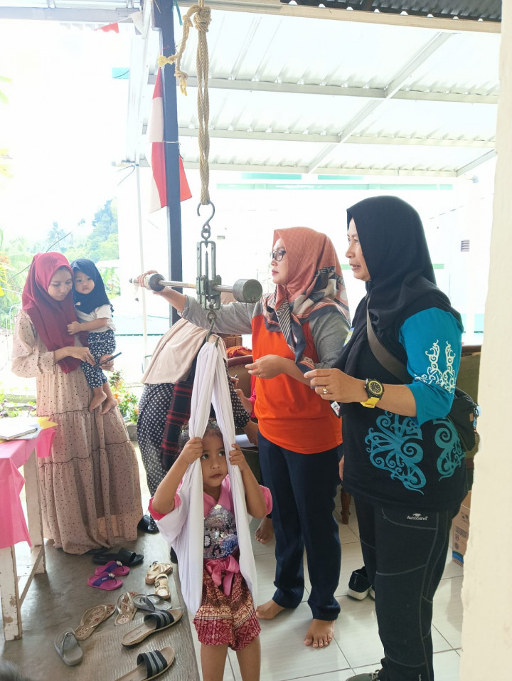 pembinaan pos yandu di kelurahan Sempaja Selatan