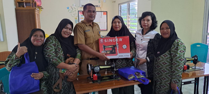 Penutupan Pelatihan Menjahit Kegiatan Pro Bebaya Tahun 2023 Pokmas Permata & Kasih Ibu