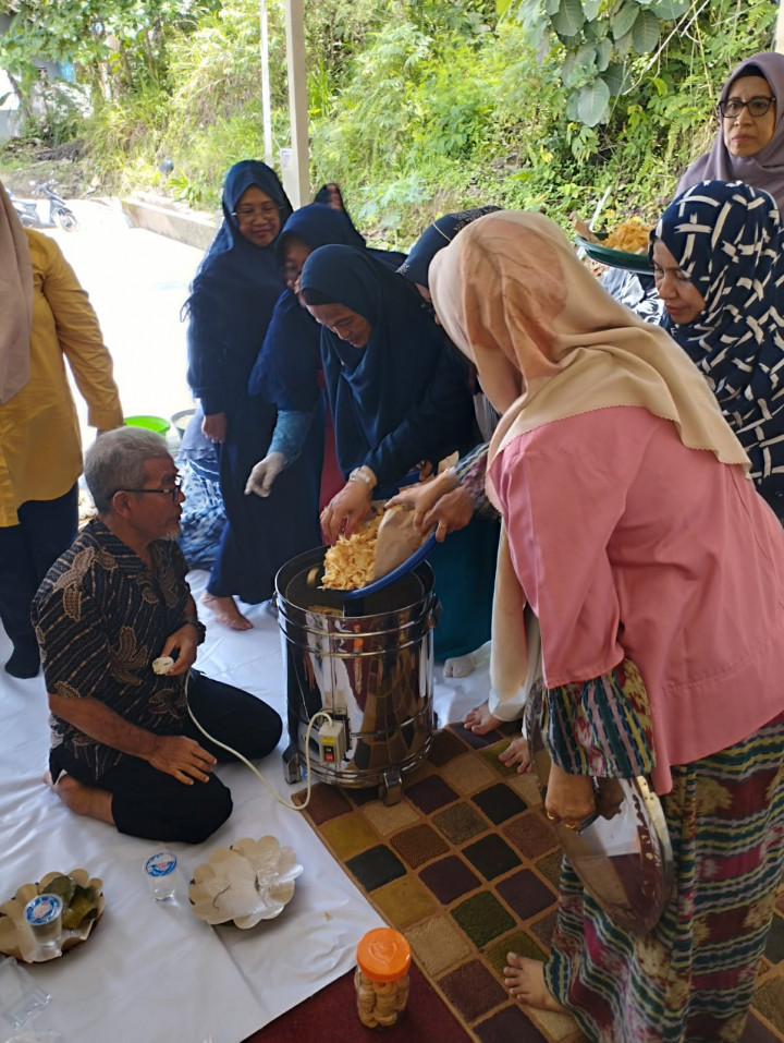 Pelatihan Tataboga di lingkungan RT.16