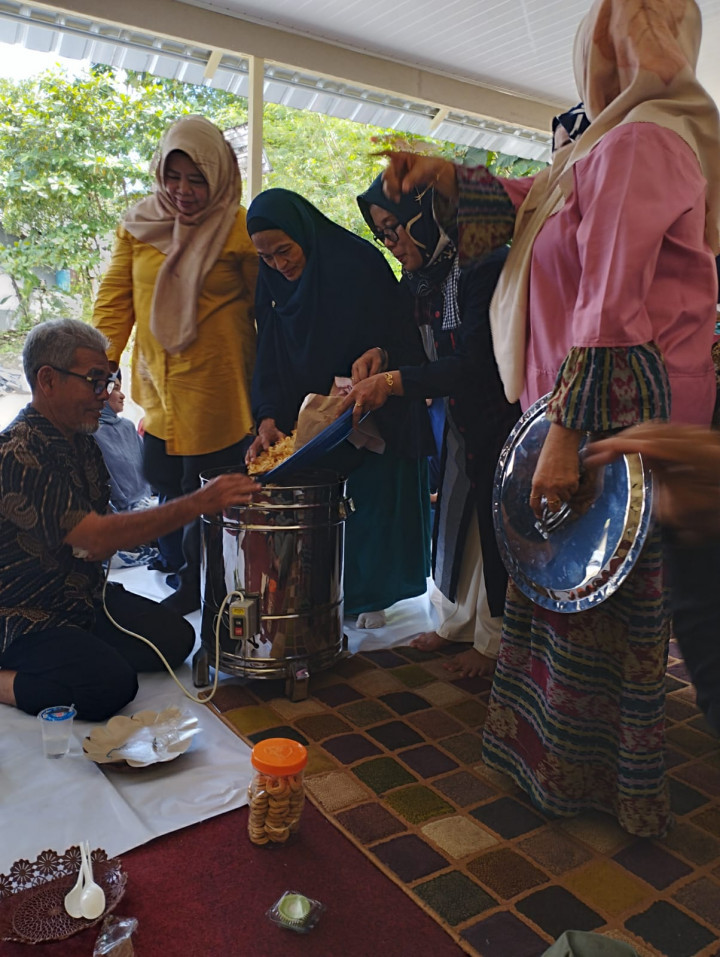 Pelatihan Tataboga di lingkungan RT.16