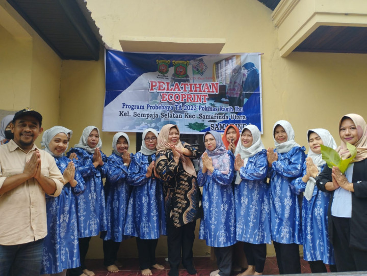 Pelatihan Ecoprint di Lingkungan RT. 21 Tahun 2023
