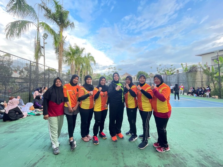 LOMBA VOLLY TINGKAT KECAMATAN SAMARINDA UTARA DALAM RANGKA HUT RI KE 80