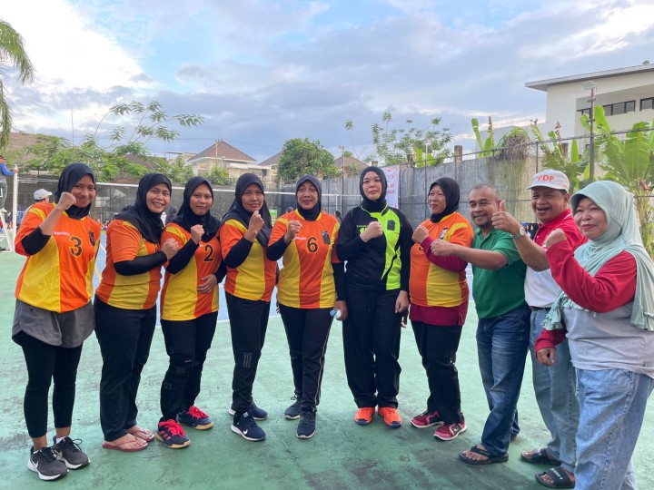 LOMBA VOLLY TINGKAT KECAMATAN SAMARINDA UTARA DALAM RANGKA HUT RI KE 80