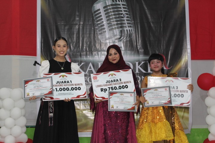LOMBA KARAOKE TINGKAT KELURAHAN SEMPAJA SELATAN DALAM RANGKA HUT RI KE 80